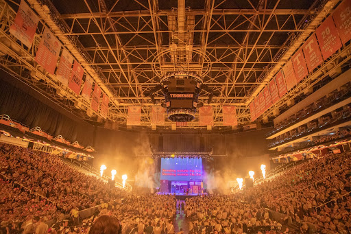 Pyrotechnics at the closing show required staff to relocate from the 2nd deck to lower areas. Needless to say, it was memorable.