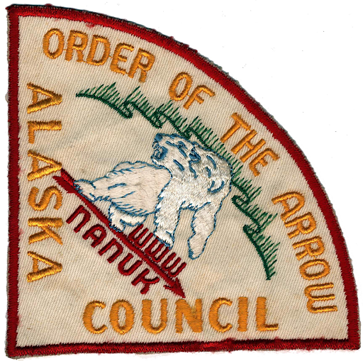 A pie patch representing Nanuk Lodge.