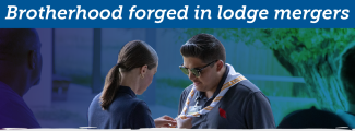 Brotherhood Forged in Lodge Mergers Article Header