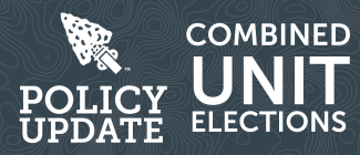 Policy Update: Combined Unit Elections