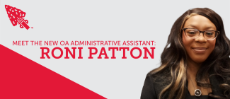 Meet the New OA Administrative Assistant: Roni Patton Article Header