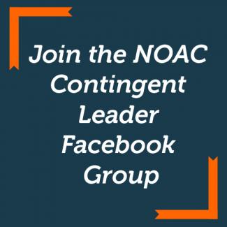 Join the NOAC Contingent Leader Facebook Group