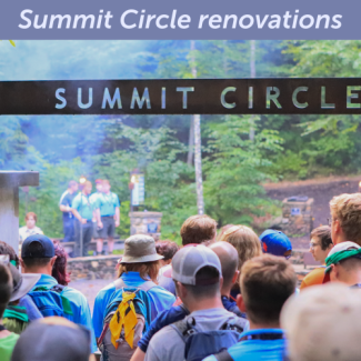 Preparing the Summit Circle