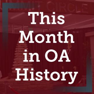 This Month in OA History